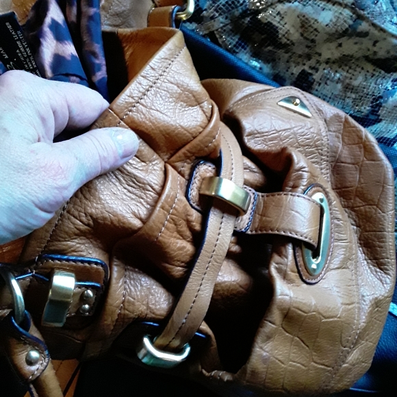 B Makowsky large leather bag/purse - Picture 7 of 12
